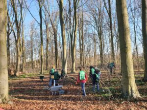 Oogsten in Ter Hooge Middelburg